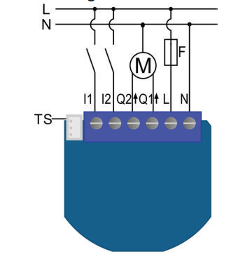 Electrical diagram 230VAC